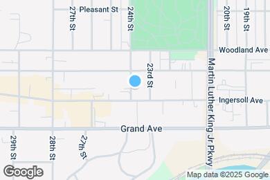 Map image of the property - 2301 Ingersoll Ave