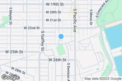 Map image of the property - 2322 S Grand Ave