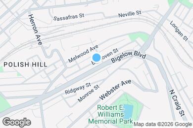 Map image of the property - 3434 Bethoven St
