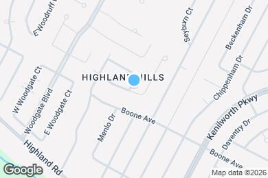 Map image of the property - 7005 Whitlow Dr