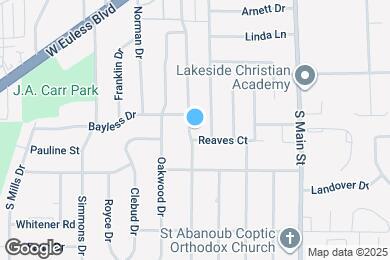 Map image of the property - 605 Vine St