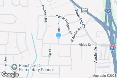 Map image of the property - 1423 Dennis Dr