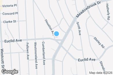 Map image of the property - 1401 Euclid Ave