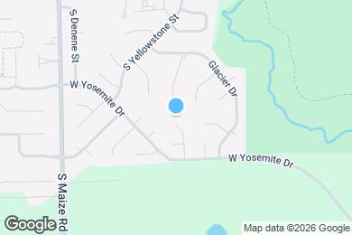 Map image of the property - 2706 Rainier Cir