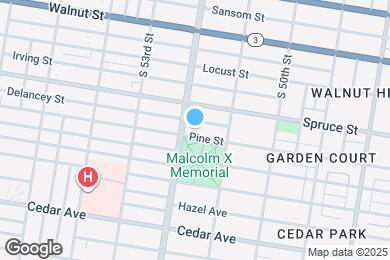 Map image of the property - 5145 Pine St