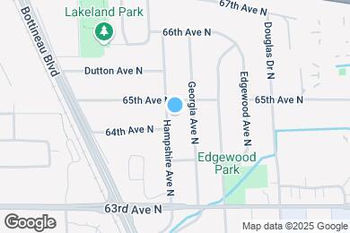 Map image of the property - 6432 Hampshire Ave N
