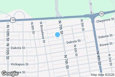 Map image of the property - 713 Pawnee St