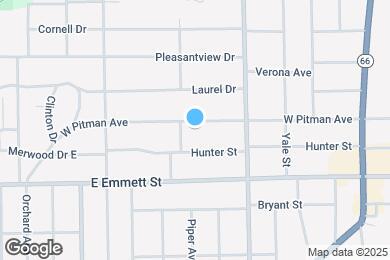 Map image of the property - 173 W Pitman Ave