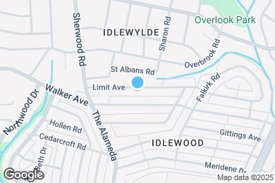 Map image of the property - 1271 Limit Ave