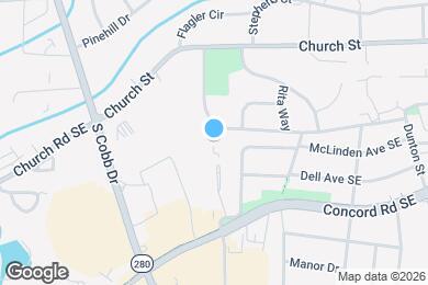 Map image of the property - 3107 Reeves St SE