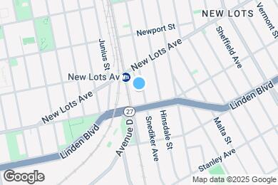 Map image of the property - 668 Snediker Ave