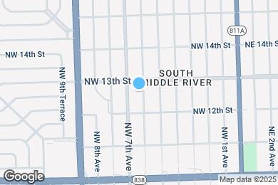Map image of the property - 1227 NW 6th Ave