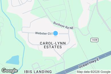 Map image of the property - 8100 Webster Ct NE