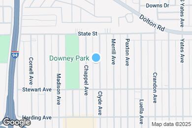 Map image of the property - 326 Clyde Ave