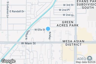 Map image of the property - 58 N May