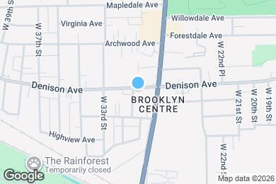 Map image of the property - 2907 Denison Ave