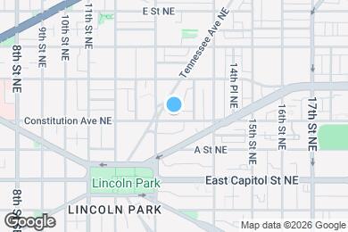 Map image of the property - 1316 Constitution Ave NE