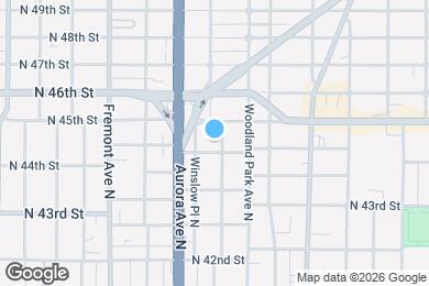 Map image of the property - 4457 Whitman Ave N