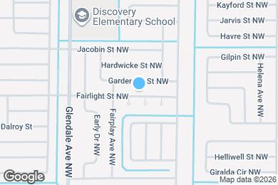 Map image of the property - 1517 Fairlight St NW