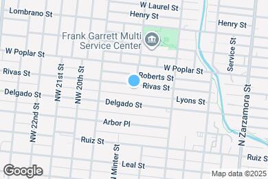 Map image of the property - 1404 Rivas St