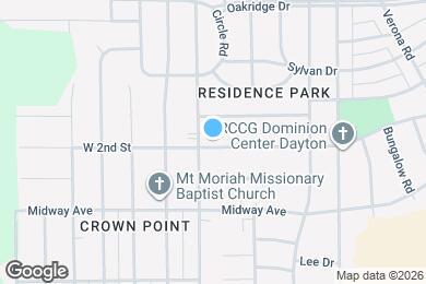 Map image of the property - 4639 W 2nd St