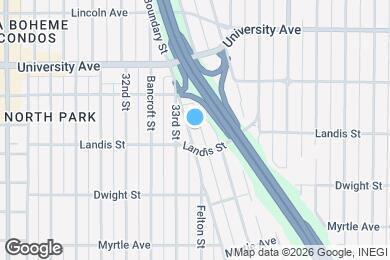 Map image of the property - 3747 Boundary St