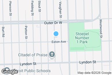 Map image of the property - 14828 Heyden St