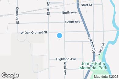 Map image of the property - 908 West Ave