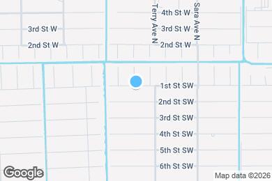 Map image of the property - 3609 1st St SW