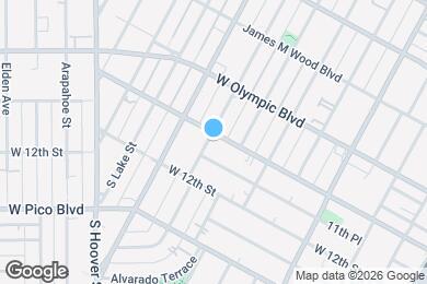 Map image of the property - 1866 W 11th St