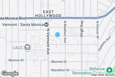 Map image of the property - 4426 1/2 Lockwood Avenue