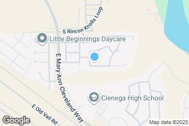 Map image of the property - 12757 E Hannah Trail