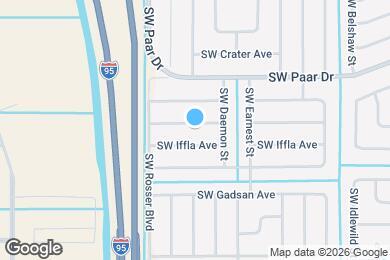 Map image of the property - 1534 SW Jacksonville Ave