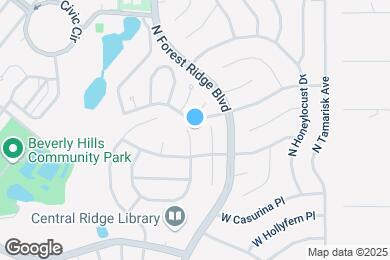 Map image of the property - 3499 N Vonnegut Point