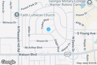 Map image of the property - 301 Diggs Blvd