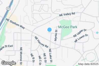 Map image of the property - 1185 NE Lake St