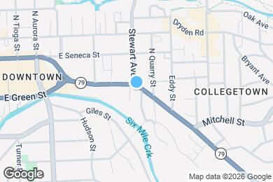 Map image of the property - 601 E State St