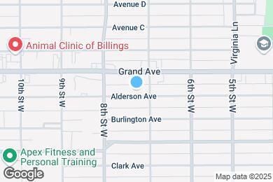 Map image of the property - 715 Alderson Ave