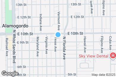 Map image of the property - 908 Texas Ave