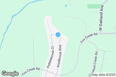 Map image of the property - 2201 Knollbrook Way