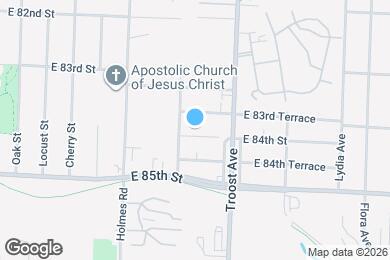 Map image of the property - 906 E 84th St