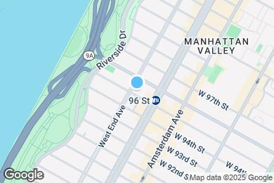 Map image of the property - 720 W End Ave