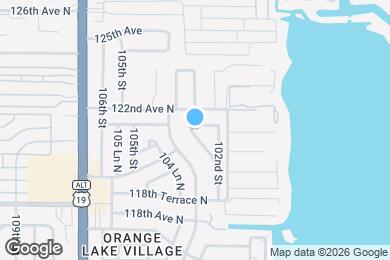 Map image of the property - 12019 103rd St N
