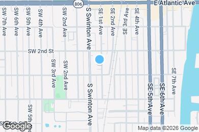 Map image of the property - 218 SE 1st Ave