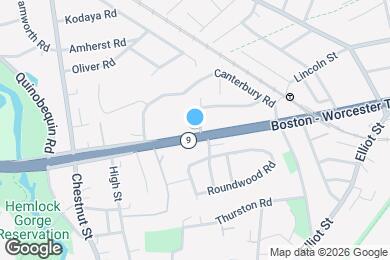 Map image of the property - 1173 Boylston St