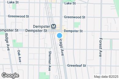 Map image of the property - 1210 Chicago Ave