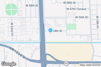 Map image of the property - 1950 W 54th St