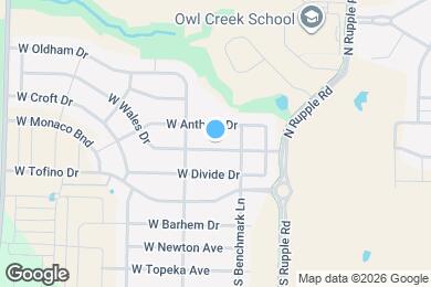 Map image of the property - 4360 W Wales Dr