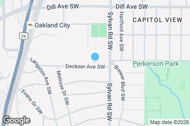 Map image of the property - 955 Deckner Ave SW