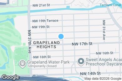 Map image of the property - 1720 NW 34th Ave